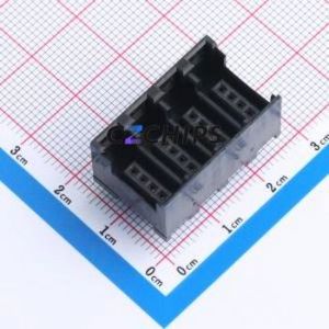 1473567-4 Wire-to-Board Pin Header Through hole Component (THT),P=2mm Connector 2mm Through Hole 4 6.5mm - Product Image 1