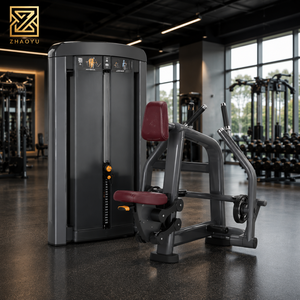 ZY Commercial Seated Row Machine Pin-Loaded Back Trainer <strong>Lat</strong> and Upper Body Strength Training, Adjustable Ergonomic Design - Product Image 1