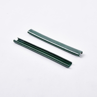 Clips à anneaux en PVC vert HR17, prix usine, pour clôtures en filet pour oiseaux, cages à volailles et supports de plantes