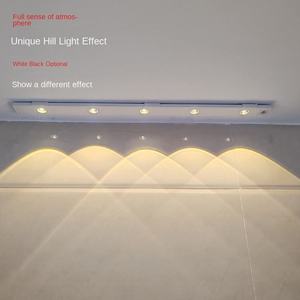 20-60CM Long Human Induction Sensor LED Cabinet Light Modern <b>Wireless</b> Rechargeable Magnetic Night <b>Lamp</b> for Home Closet Stair - Product Image 6