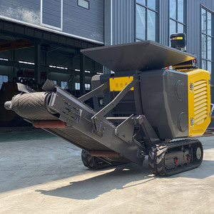 MONDE Trituradora de Piedra Móvil <span class=keywords><strong>Mini</strong></span> de Mandíbulas con Motor Diésel Pequeño de 10t/h y Motor Eléctrico para Minería y Canteras, Capacidad Máx. 50t/h, Fácil de Usar - Product Image 3