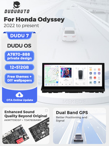 DUDUAUTO DUDU7 A7870 AKM7739 DSP TDA7808 Amplificateur 12+512G Lecteur multimédia automobile pour Honda Odyssey <span class=keywords><strong>2022</strong></span>-Présent RC - Product Image 2