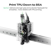 Creality Ender 3 V3 Mega Printer 3D Besar 420x420x420mm Skala Industri 85A Bahan Fleksibel TPU