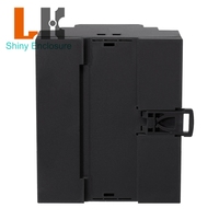 Boîtier de contrôle électrique DIY sur rail DIN 90*105*54.5mm, boîtier de circuit imprimé ABS, boîtier de projet en plastique pour PLC