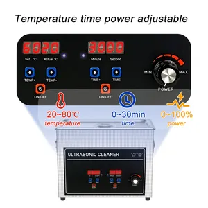 Limpiadores Ultrasónicos Portátiles para el Hogar de 600w 900w, Lavadora Ultrasónica de Vidrio de 30 Litros 220v con Desgasificación, Máquina de Limpieza Ultrasónica - Product Image 2