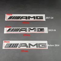 Autocollant de logo AMG en ABS 3D pour le coffre arrière de la voiture, lettres pour Mercedes A B C E G W203 W204 W205 W176 W177 W212 W213 Accessoires AMG