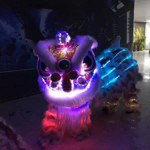 भविष्य एलईडी शेर नृत्य पोशाक ड्रैगन शेर इवेंट महोत्सव उत्सव पारंपरिक चीनी अनुकूलित लोगो पशु लोगो यूनिसेक्स 1 पीसी - Product Image 3