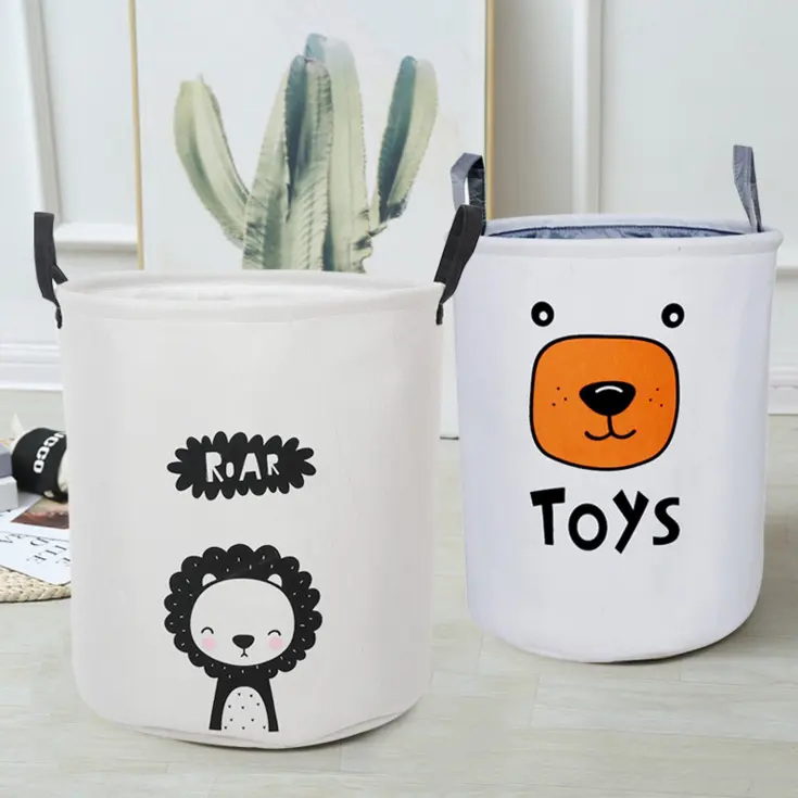 New Arrival Thicker EVA Lion Baby Things Basket for Toys Big