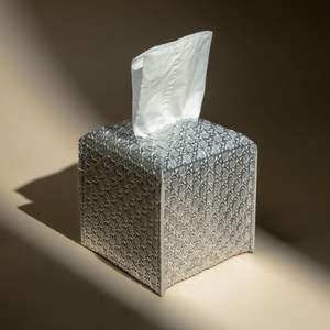 Luxueuse boîte de papier de soie de haute qualité avec un design élégant pour les chambres d'hôtel et les tables de bureau - Product Image 4