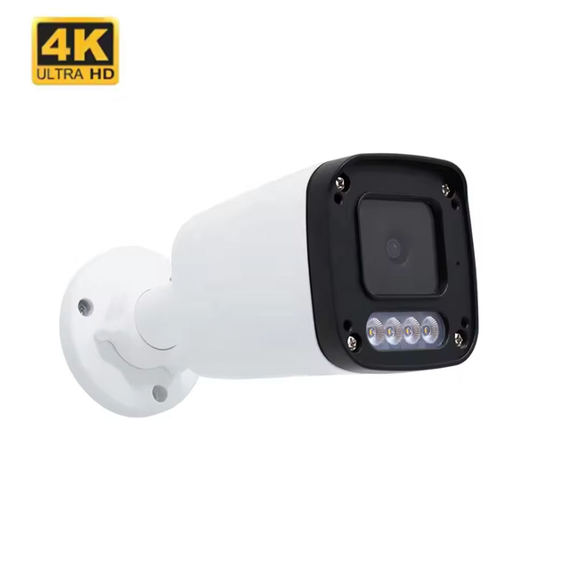 VideoLink 8MP HD AI Two Way Audio SD Card Slot 5MP F1.0 CMOS IP POE Bullet Camera Hik Protocol Full Color Night Dark Light