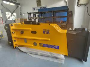 Martillo hidráulico SB81A Tipo de caja de nueva condición para construcción con componentes centrales-Motor de martillo rompedor de cincel de bomba - Product Image 2