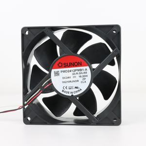 Ventilador Axial SUNON PMD2412PMB1-A(2).R.GN.I55 120x120x38mm 24VDC 760mA 18.2W 4200RPM 190.0CFM con Rodamiento de Bolas Eléctrico para Gabinete e Inversor - Product Image 1