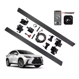 YTPIONEER voiture repose-pieds pédale couleur noire voiture marchepieds latéraux voiture marchepied pour Lexus <span class=keywords><strong>NX</strong></span> - Product Image 1