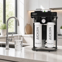 Purificateur d'eau RO sans réservoir électrique 600GPD avec filtration sous comptoir haute performance