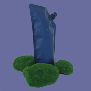 Personalizado impreso reciclable PE cosmético cuerpo tóner huecograbado espuma piel desintoxicante boquilla bolsa para el cuidado de la piel - Product Image 3