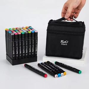 Set di 80 <span class=keywords><strong>Pennarelli</strong></span> Artistici Permanenti a Base Alcolica, Marcatori a Doppia Punta per Adulti, Penne Colorate a Punta Fine per Disegno - Product Image 5