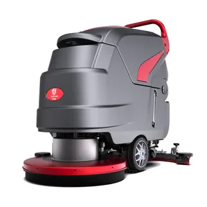 Cleanhorse M55 gạch sạch pin Powered sàn Scrubber công nghiệp điện sàn gỗ Máy làm sạch