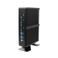 EGlobal-Mini PC sin ventilador Intel Core, 4GB/8GB DDR3 RAM, MSATA SSD/HDD, HD, VGA, pantalla dual, Lan dual, Windows 10