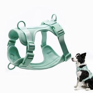 Pet Dog Chest Back Vest-Lightweight <b>Explosion</b>-Proof Anti-Breaking Breathable Adjustable Tactical Buckle Closure for - Product Image 1