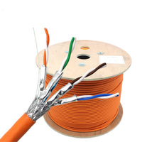 CAT7A 22AWG 23AWG 1000mhz 1200mhz LSZH kabel LAN berpelindung 1m UFTP FFTP FUTP CPR Bca Dca kabel jaringan Eca CAT6A CAT7 CAT7A
