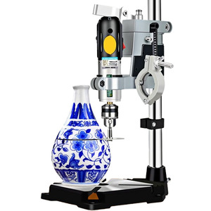 Nhỏ chai rượu vang cắt Công cụ chai thủy tinh đánh bóng gốm hoa nồi đấm đa chức năng máy cắt - Product Image 1