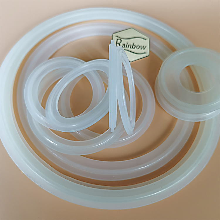 Лидер продаж, трехзажимная резиновая силиконовая уплотнительная прокладка для наконечника пищевого класса 1 "1,5"