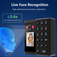Máquina de Control de Asistencia con Reconocimiento Facial Biométrico y Wi-Fi JINGXIN, Autenticación por Contraseña ABS para Uso en Oficina