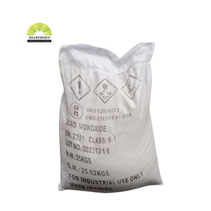 Chì monoxide đảm bảo chất lượng công nghiệp cấp màu vàng tươi sáng bột hoặc dạng hạt chì monoxide pbo - Product Image 2