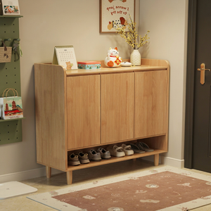Mueble Zapatero Moderno de Madera con 5 Estantes, Mueble de Almacenamiento Independiente para Entrada, Estilo Escandinavo - Product Image 2