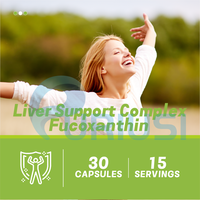 Complexe de soutien hépatique Fucoxanthine Coenzyme Q10 Extrait de chardon-Marie Silymarine Inositol Capsules Complément alimentaire