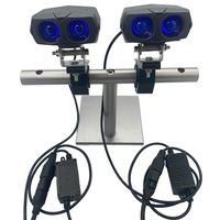 Feux de conduite laser de 3 pouces pour la chasse, lumières externes, lampe de recherche pour bateau, projecteur laser, yeux laser marins pour moto, voiture, vélo