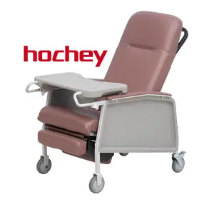 Cadeira de reclinador clínico hospital deluxe 3 posições