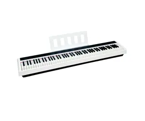 Teclado Deviser para piano eletrônico portátil com 88 teclas e acessórios para guitarristas