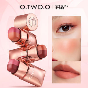 O.TW O.O Vente en gros Bâton de <span class=keywords><strong>fard</strong></span> à joues bicolore Texture crémeuse à haute teneur en pigments Contour de longue durée Nouvelle fonctionnalité Blush crème - Product Image 2