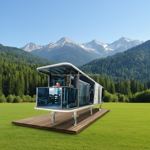 Casa Contenedor Prefabricada China de Acero Galvanizado, Impermeable, con Energía Solar, Ecológica, para Colonia Espacial, Escuela o Cocina - Product Image 2