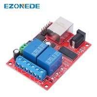 Scheda Relè Ethernet LAN a 2 Vie con Interruttore a Ritardo, Modulo Controller TCP/UDP, Server WEB, Controllo Remoto Cloud a 2 Canali
