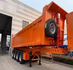 Nouveau Camion Benne Minier Diesel Robuste en Forme de U, 80 tonnes, 3/4 Essieux, à Levage Avant, pour le Transport de Pierres/Sable en Afrique - Product Image 4