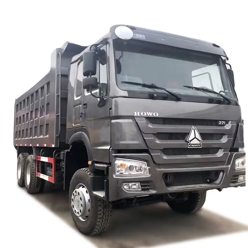 2019-2024 tahun tugas berat 6x4 truk Tipper 10 ban 40Ton 371hp 375hp 400hp 420hp baru dan digunakan 6*4 10 roda Howo Dump Truck