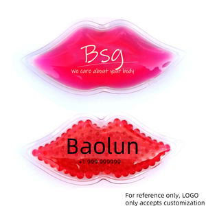 2024 Baolun Lip Ice Gel Pack Terapia reutilizável por atacado quente e frio - Product Image 6