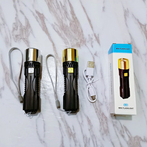 Mini linterna X 13 con batería recargable LED, portátil, para uso en exteriores y en el hogar - Product Image 1