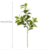 Nouvel Arrivage : Plantes Artificielles en Plastique, Fleurs et Feuilles d'Osmanthus Jaunes pour Décoration Maison, Fêtes, Thanksgiving et Noël