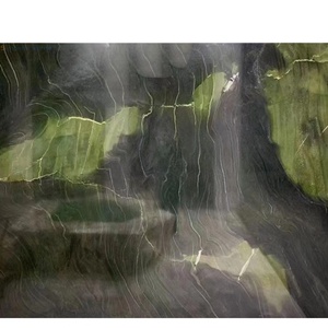 Pierre naturelle de grande taille, marbre de Jade de glace, émeraude froide, marbre vert de luxe, beauté verte, pierre naturelle - Product Image 1