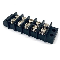 Bloc de bornes à barre omnibus à double rangée 600V/30A 14,0 mm, type à vis, connecteur