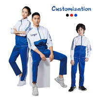 Ensembles de survêtements personnalisés de haute qualité deux pièces avec fermeture éclair grande taille pour hommes Survetement Chandal Survetement Homme survêtements pour hommes jogging