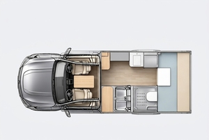Camping-car hybride à énergie nouvelle, longue autonomie, hors réseau, avec système d'énergie solaire - Product Image 6
