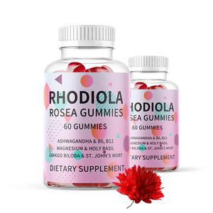 Cápsulas de Rhodiola Herbales Personalizadas, Suplemento Vitamínico Dietético, Producto para la Salud de Adultos, OEM, Éxito de Ventas en Amazon Internacional - Product Image 2