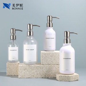 Distributeur de savon liquide Minnie 500 ml avec pompe pour savon à vaisselle, gel douche, shampoing, lotion pour les mains, utilisation en voyage - Product Image 4