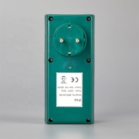 Minuteur électrique extérieur IP44 avec écran LCD 16A, prise de courant standard allemande en PC, pour maison intelligente