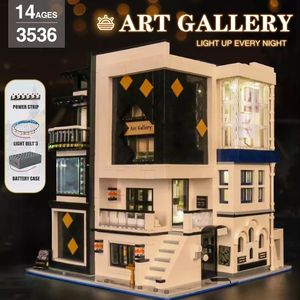 Mould King 16043 3536PCS Serie Street View, Maqueta de Bloques de Construcción del Museo del Arte, Juguete Educativo Técnico, <span class=keywords><strong>Regalo</strong></span> Festivo - Product Image 4