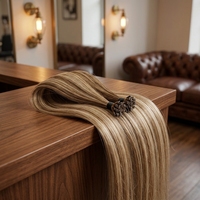 Extensions de cheveux naturels à 100 % avec pointe en kératine 2026, Ktips Double Dn K Flat Remy Human Hair Extensions